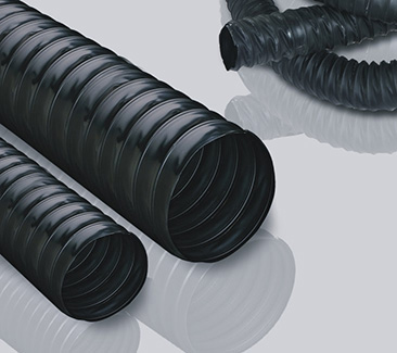 954PE Black PE hose, aggresive corrosion resistance, conductive wall