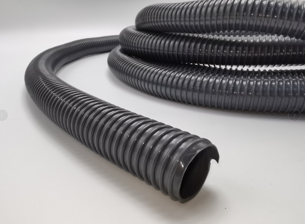 951 Dark gray PVC dust suction hose super soft